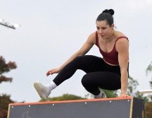 Ella Bucio Dovalí consiguió la medalla de oro en la modalidad de velocidad femenil. X/ @conadeoficial.