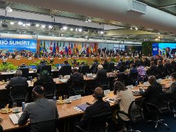 El presidente anfitrión, Lula da Silva, ha propuesto un acuerdo global para combatir la pobreza y un impuesto global para los superricos. EFE/ Presidencia De México