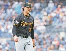 Paul Skenes abrió el Juego de Estrellas por la Liga Nacional en su temporada debut. AFP/D. Satloff