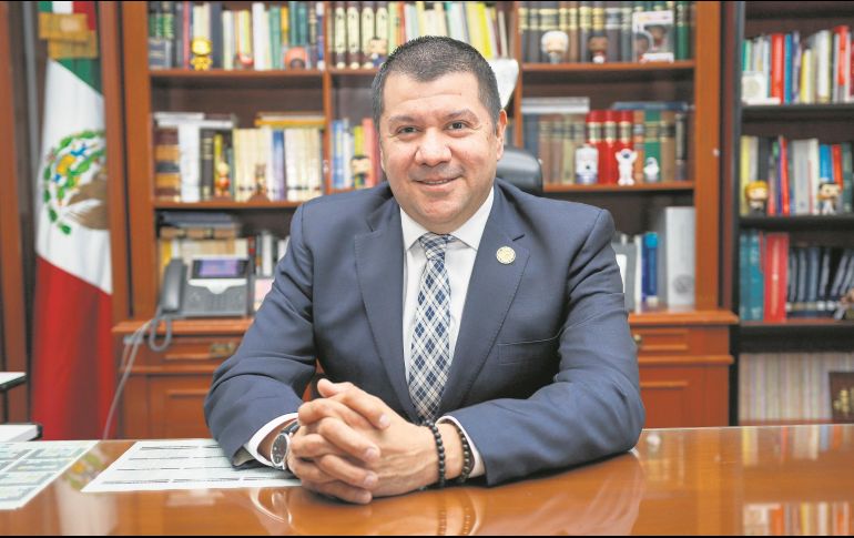 Enrique Osuna Sánchez. El magistrado destaca la importancia de ofrecer un Poder Judicial más humanitario. EL INFORMADOR/H. Figueroa