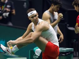 Aún no se define si Nadal participará en singles o dobles. EFE/J. Zapata