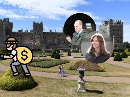 El Castillo de Windsor, hogar de Guillermo y Catalina, príncipes de Gales, fue asaltado. AFP /  EFE / ARCHIVO