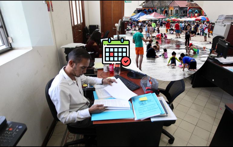 Apúntale bien, estas son las fechas que restan con descansos para lo que queda del año. EL INFORMADOR / ARCHIVO