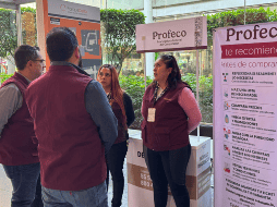 En general, indicó, se brindaron asesorías a 16 mil 213 personas a través de los módulos, brigadas y el Teléfono del Consumidor. X/@Profeco