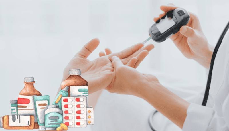  Algunos medicamentos disparan los niveles de glucosa en la sangre. ESPECIAL/ CANVA