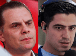 Christian Martinoli, narrador de TV Azteca, y Andrés Vaca, de Televisa. IMAGO7