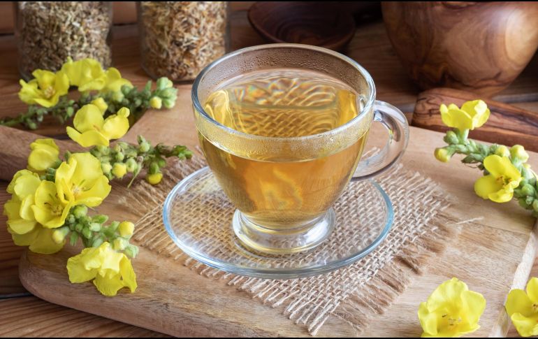 Los tés como el de gordolobo sirven para calmar molestias, pero de ninguna manera sustituyen a un tratamiento médico. ESPECIAL / CANVA