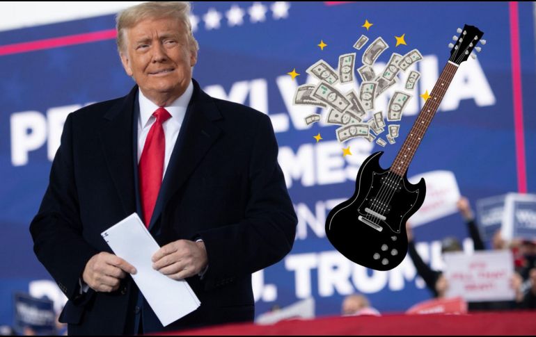 Este año, Trump también ha anunciado la venta de monedas de plata de 100 dólares con su rostro. CANVA / AFP / ARCHIVO