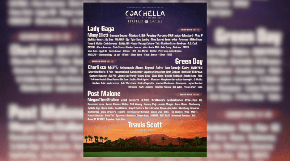 El festival Coachella, desde 1999, se ha convertido en uno de los más importantes de Estados Unidos. INSTAGRAM / @coachella