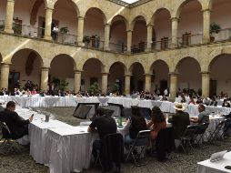 Juan Partida afirmó que las calificadoras le dan buena calificación crediticia al estado y los recursos contratados vía créditos se utilizaron en obra pública. CORTESÍA