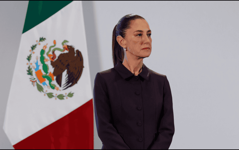 Claudia Sheinbaum, durante 