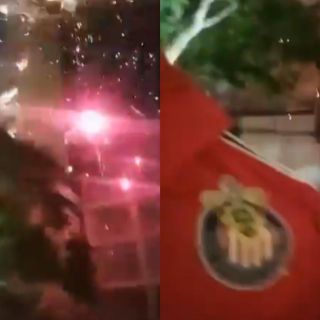 Afición de Chivas colocó pirotecnia en el hotel de concentración de Atlas
