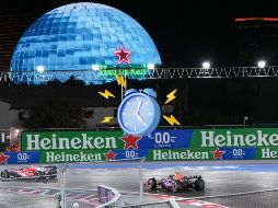 El GP de Las Vegas se llevará a cabo entre los días 21 y 24 de noviembre en Las Vegas Strip Circuit. AFP / ARCHIVO