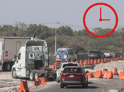 El accidente afecta tramos como Jorobas, los alrededores de Tepeji de Ocampo, y el área del trébol previo a la caseta de Tepotzotlán. SUN / ARCHIVO