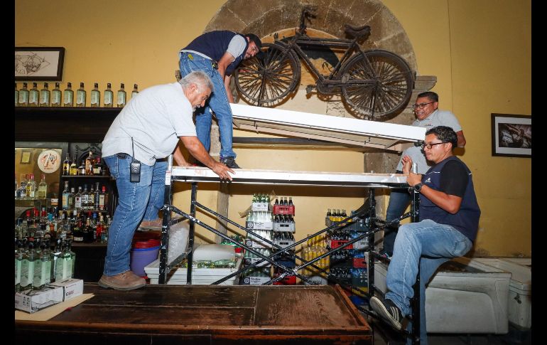 Esta fue la segunda ocasión en que La Fuente prestó su bicicleta para una exposición en el Instituto Cultural Cabañas pues la primera fue en el año de 2006. EL INFORMADOR/ H. Figueroa.