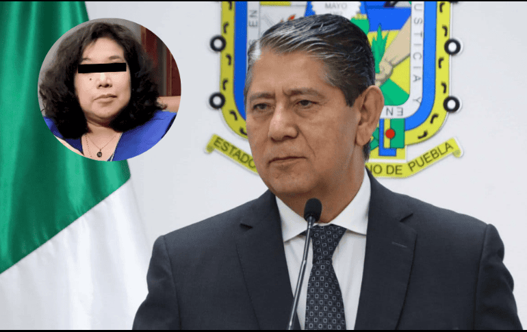 Tras ser exhibida por ofrecer ilegalmente consultas y medicamentos como psiquiatra en Puebla, la mujer identificada como Marilyn “N”  fue sometida a diversas investigaciones. ESPECIAL/FACEBOOK/ Fiscalía General del Estado de Puebla.