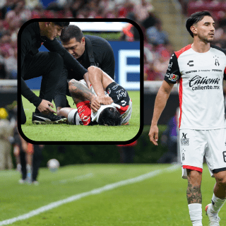 Así se vio la lesión de Édgar Zaldívar en la rodilla (VIDEO)