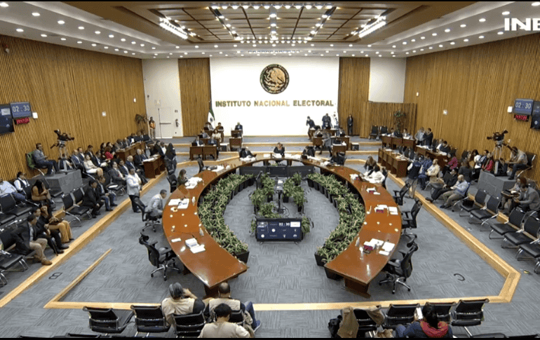 Para los magistrados que ocuparán las Salas Regionales del Tribunal Electoral del Poder Judicial de la Federación se definieron cinco circunscripciones plurinominales federales. ESPECIAL/X/ @INEMexico.