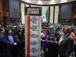 Los legisladores del PAN, PRI y Movimiento Ciudadano afirman que aumentarán los abusos de poder con la desaparición de los órganos autónomos. SUN/D. Simón