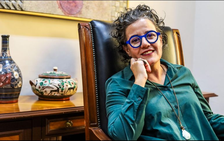 Lourdes González. La secretaria de Cultura Jalisco asumió la dirección de la dependencia en un momento crisis mundial: la pandemia por COVID-19. EL INFORMADOR/A. Navarro