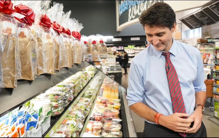 Justin Trudeau. Canadá podría buscar un acuerdo comercial bilateral con Estados Unidos. AP/The Canadian Press/C. Young