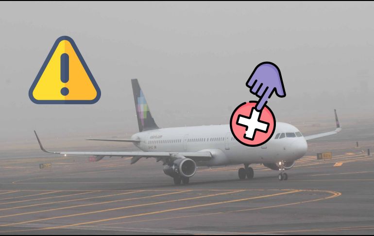 Un banco de nieve ha imposibilitado el despegue de vuelos salientes del AICM en la mañana de hoy. SUN / ARCHIVO