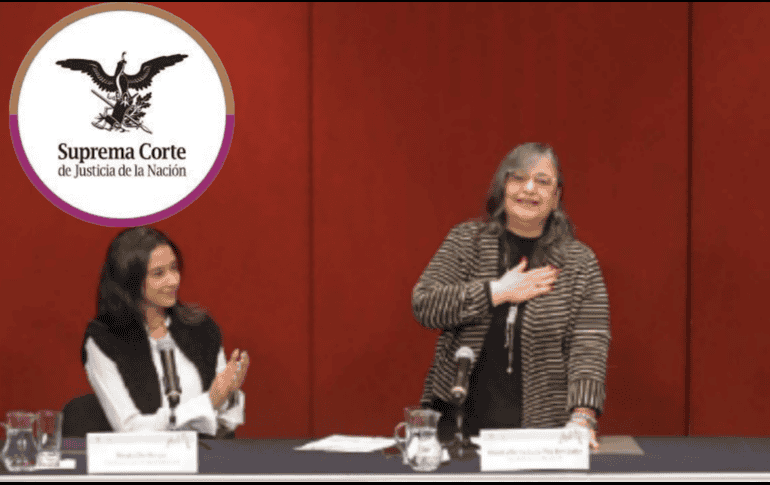 El pasado jueves 21 de noviembre, la ministra Presidenta de la SCJN, Norma Lucía Piña Hernández, inauguró el Encuentro Jurídico Universitario y la Exposición Jurídica Literaria. ESPECIAL/ X @Suprema Corte