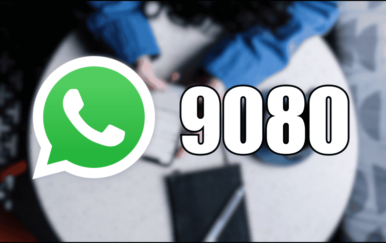 Esto significa recibir 9080 como mensaje de WhatsApp. ESPCIAL / CANVA