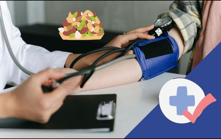 Los frutos secos son ricos en fibra, proteínas, vitaminas, ácido fólico y minerales. ESPECIAL/Pexels y Canva