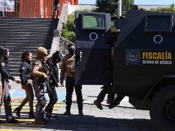 Operativo enjambre. Entre los detenidos se cuentan servidores públicos de distintos niveles, desde relacionados con seguridad hasta una alcaldesa. SUN/A. Hernández