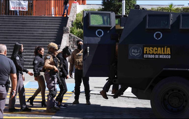 Operativo enjambre. Entre los detenidos se cuentan servidores públicos de distintos niveles, desde relacionados con seguridad hasta una alcaldesa. SUN/A. Hernández