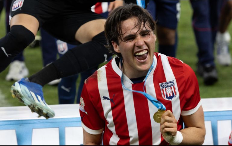 Meléndez destacó que destacó que viene lo mejor para el goleador del equipo filial del Guadalajara. IMAGO7.