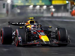 Checo Pérez destacó una mejora en la confianza con el RB20. EFE/S. Shawn