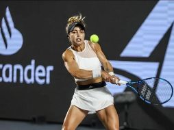 En el duelo más difícil del torneo, Zarazúa tuvo que alargar el partido hasta el tercer set, después de comenzar perdiendo ante Lauren Davis. EL INFORMADOR / ARCHIVO