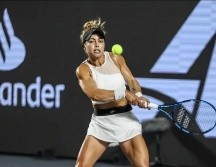 En el duelo más difícil del torneo, Zarazúa tuvo que alargar el partido hasta el tercer set, después de comenzar perdiendo ante Lauren Davis. EL INFORMADOR / ARCHIVO
