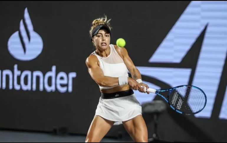 En el duelo más difícil del torneo, Zarazúa tuvo que alargar el partido hasta el tercer set, después de comenzar perdiendo ante Lauren Davis. EL INFORMADOR / ARCHIVO