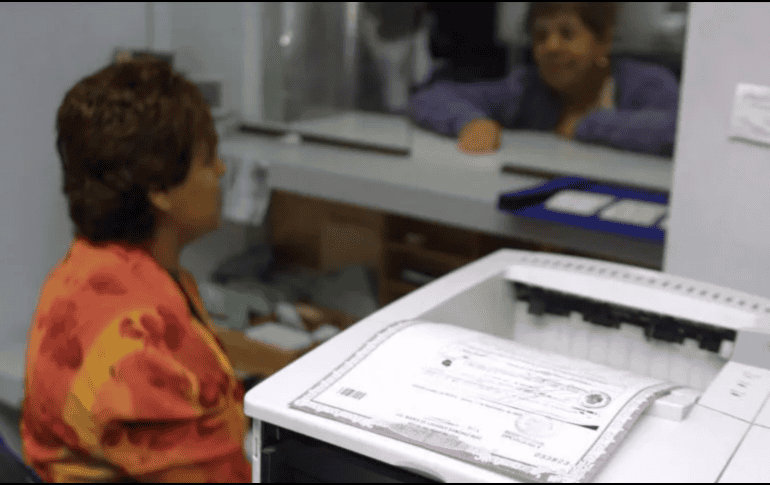 El formato único de la copia certificada del acta de nacimiento puede tramitarse de dos maneras, por medio de internet o en las oficialías del Registro Civl. EL INFORMADOR / ARCHIVO