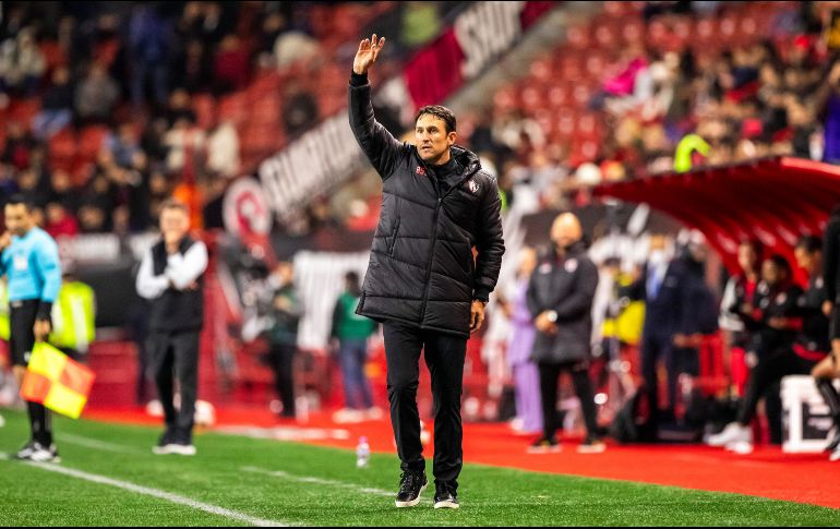 A pesar de la derrota, el estratega del Atlas destacó la actuación de Camilo Vargas en el encuentro contra los Xolos de Tijuana. IMAGO7