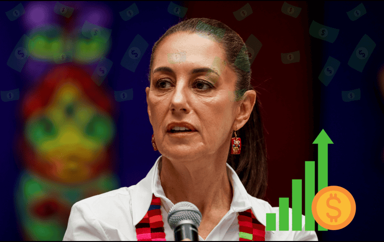 Claudia Sheinbaum anticipa aumento histórico en el salario mínimo durante su sexenio. EL INFORMADOR / ARCHIVO