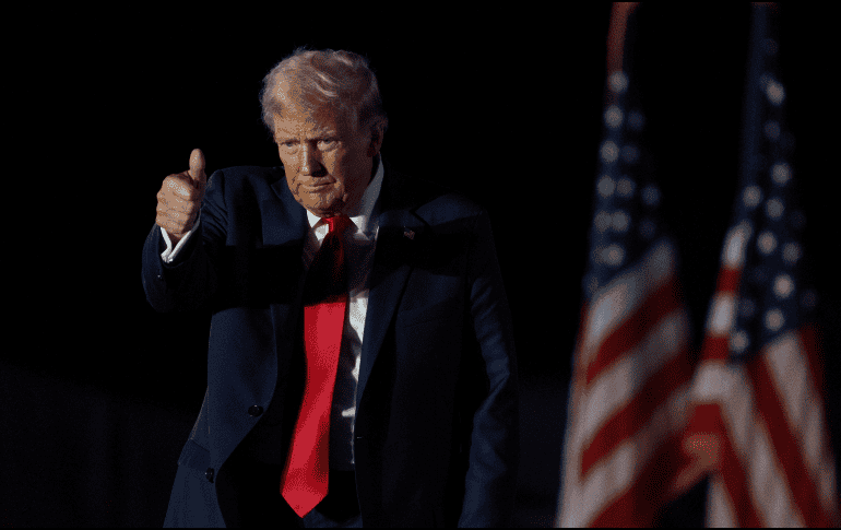 A través de su red social, Truth, ha dirigido amenazas a México y Canadá. EFE/ARCHIVO