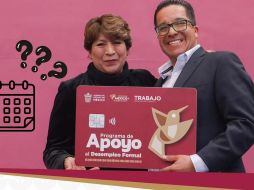 Los beneficiarios podrán acudir a recoger su nueva tarjeta bancaria en los módulos de entrega establecidos por la Secretaría del Trabajo del Edomex, en la que recibirán la ayuda de 2 mil pesos bimestrales durante el 2025.ESPECIAL/ Facebook: Secretaría del Trabajo del Gobierno del Estado de México y Canva