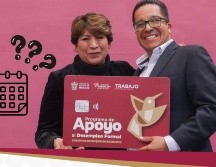 Los beneficiarios podrán acudir a recoger su nueva tarjeta bancaria en los módulos de entrega establecidos por la Secretaría del Trabajo del Edomex, en la que recibirán la ayuda de 2 mil pesos bimestrales durante el 2025.ESPECIAL/ Facebook: Secretaría del Trabajo del Gobierno del Estado de México y Canva