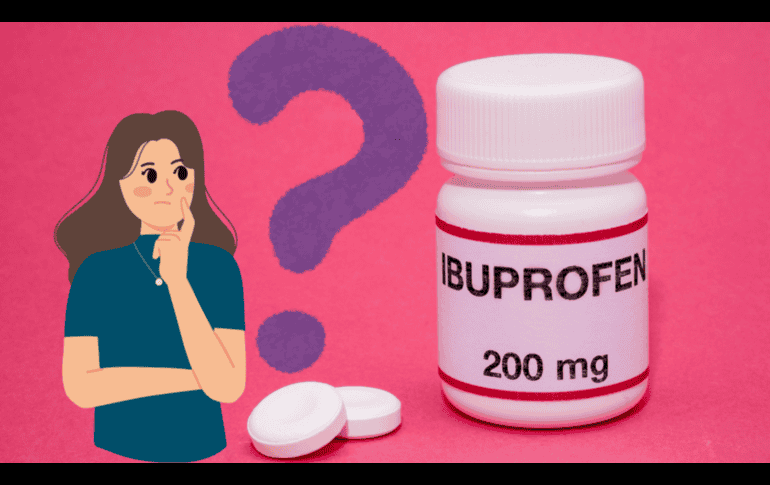 El día de hoy en EL INFORMADOR te compartimos para qué sirve el ibuprofeno, en qué momentos específicos debes de tomarlo bajo responsabilidad médica y algunas de sus contraindicaciones. ESPECIAL/ CANVA  
