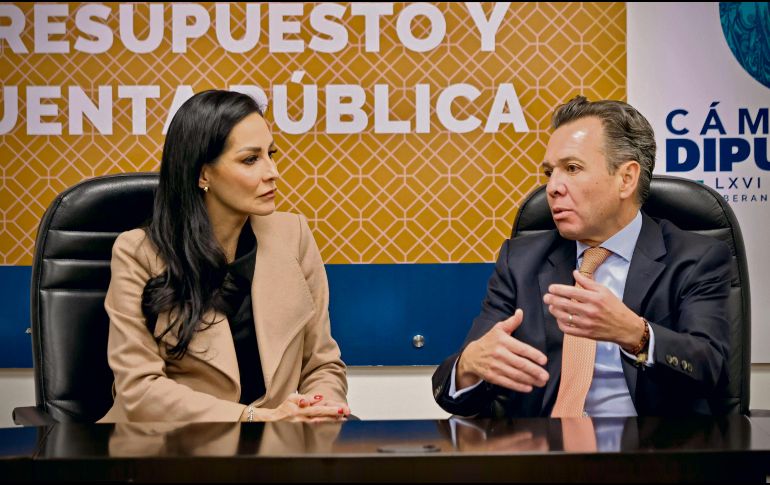 Mery Pozos y Pablo Lemus encabezaron la reunión con diputados y diputadas federales. El presupuesto 2025 se pretende aprobar en la primera quincena de diciembre. ESPECIAL