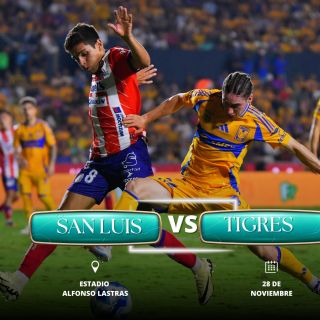 ¿Dónde ver EN VIVO el partido de Liguilla San Luis vs Tigres?