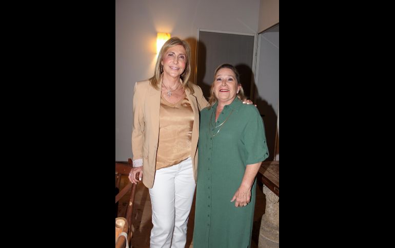 Marilú Monem y Rossana Amutio. GENTE BIEN JALISCO / E. Escamilla.