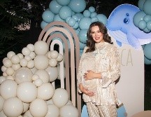 En el Baby Shower, Karla Carrillo lució increíble con un look de Mum Preggo y el maquillaje de Pepe Gutiérrez Studio. GENTE BIEN JALISCO / E. Escamilla.