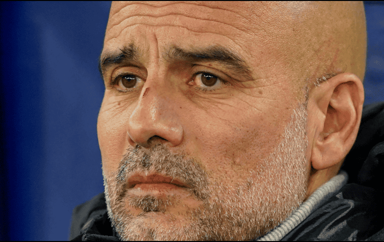Pep Guardiola, técnico del Manchester City. AP / D. Thompson