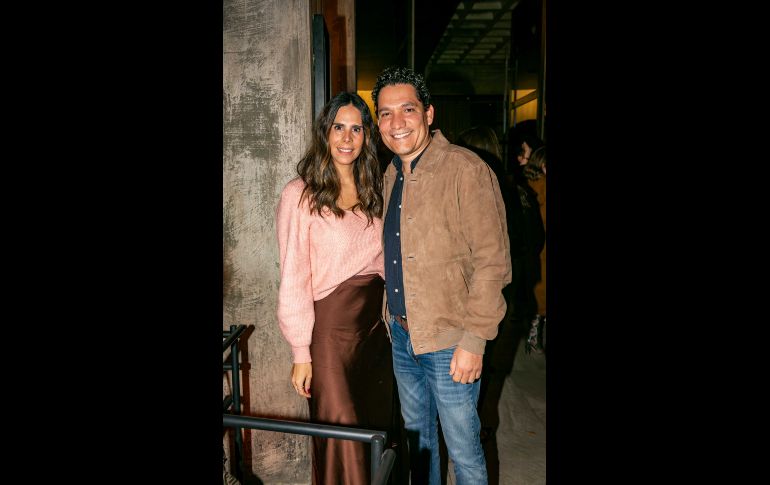 Mariana Farías y Noé Chávez. GENTE BIEN JALISCO / J. Soltero.