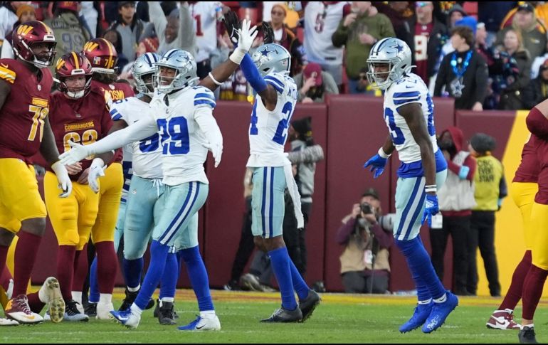 Cowboys de Dallas en su partido ante los Washington Commanders en la NFL. ARCHIVO / AP Foto